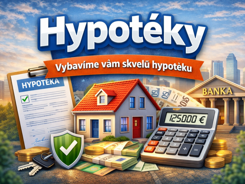 Hypotéky a úvery bez stresu