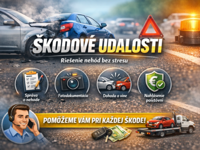 Pri poistení sa stavajú aj škodové udalosti - kontaktujte nás...