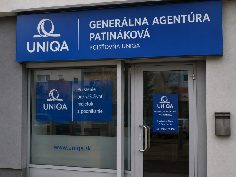 Poistenia, Financie UNIQA GA Patinakova
